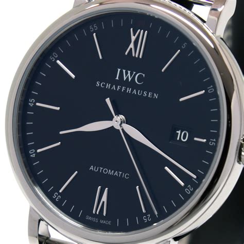 iwc quadrante nero anni 50|IW358401.